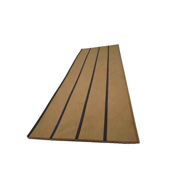 Teak and Grey End PVC Decking The Perfect Solution for Durable Ship Construction