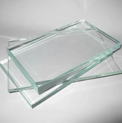 12 mm de verre trempé ultra-transparent à faible teneur en fer