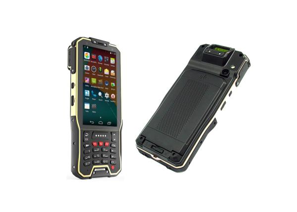 Wireless 1D CCD Handheld Barcode Scanner Android Industrial PDA With 4.0 Inch Display