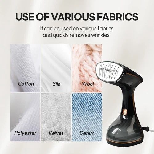Handheld Garment Steamer for Travel Use, Portable Home Clothes Iron, Wrinkle Remover, Compact Steam Iron with High Power
