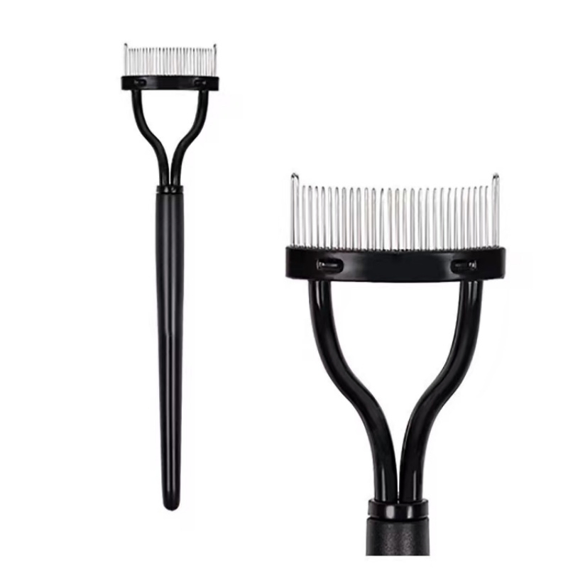 Stainless Steel Eyebrow Needle Eyelash Brush Comb for Cosmetic