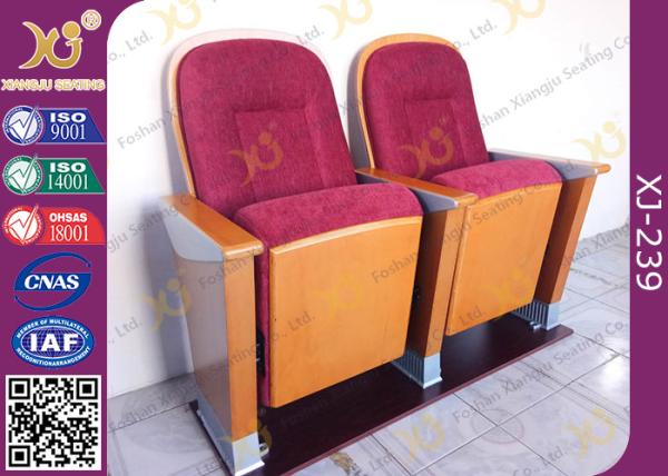 Church Type Fabric Auditorium Theater Chairs For Bishop And Pastor
