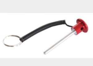 Small Red Colour Cap of Alloy Weight Machine Pins / Gym Equipment Weight Pins