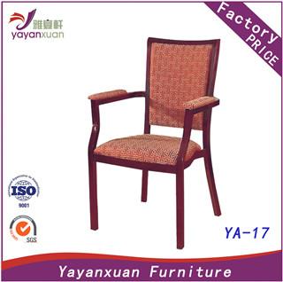 Arm Aluminum Banquet Stackable Chairs Low Price (YA-17)