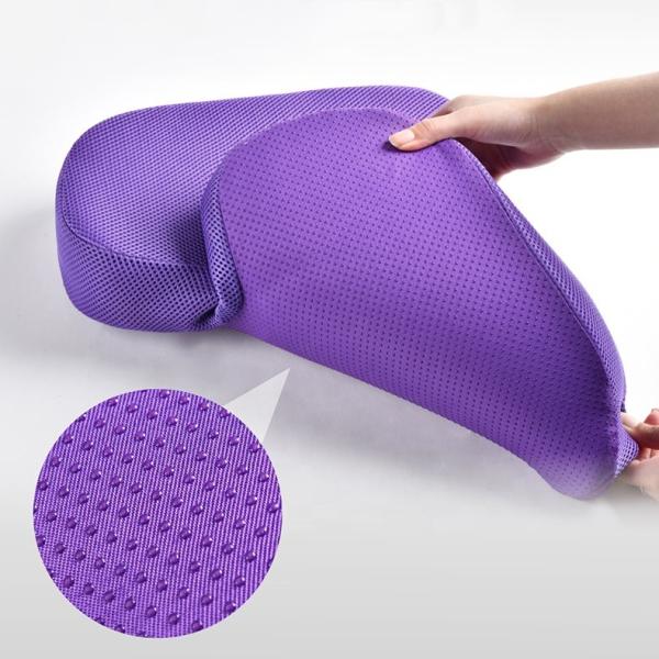 Anti-Static Polyester Cover Memory Foam Seat Cushion for Wheelchair and Lumbar Support