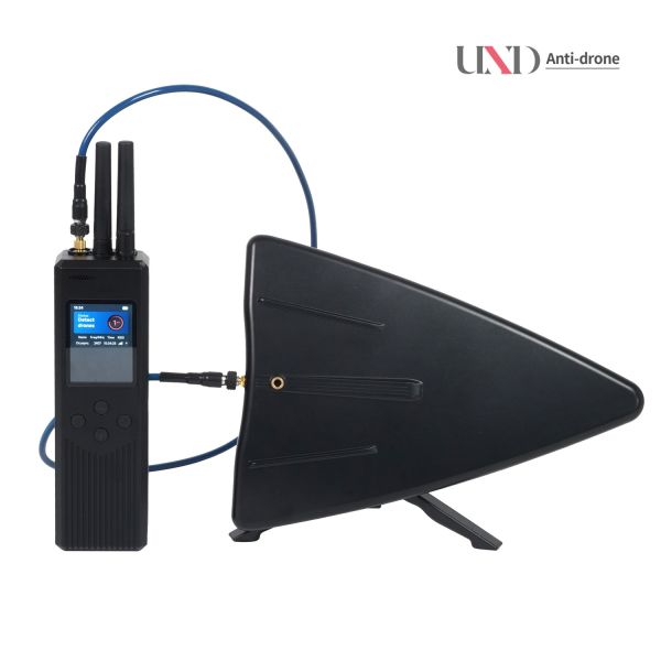 Portable Mobile Drone Detection Device Early Warning 2-3km Direction Finding 2.4G 5.8G UAV Security Protection IP65 6h Working