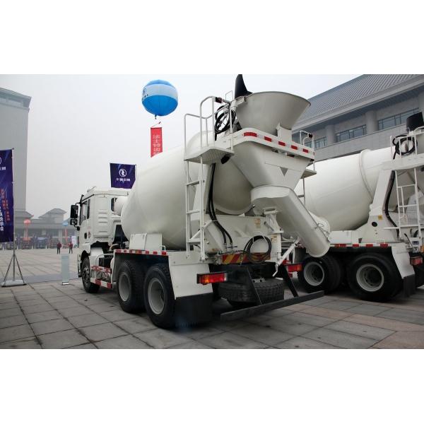 Camion à béton Shacman 6X4 8X4 Industrie de la construction 10 roues Camion à béton 12 Cbm