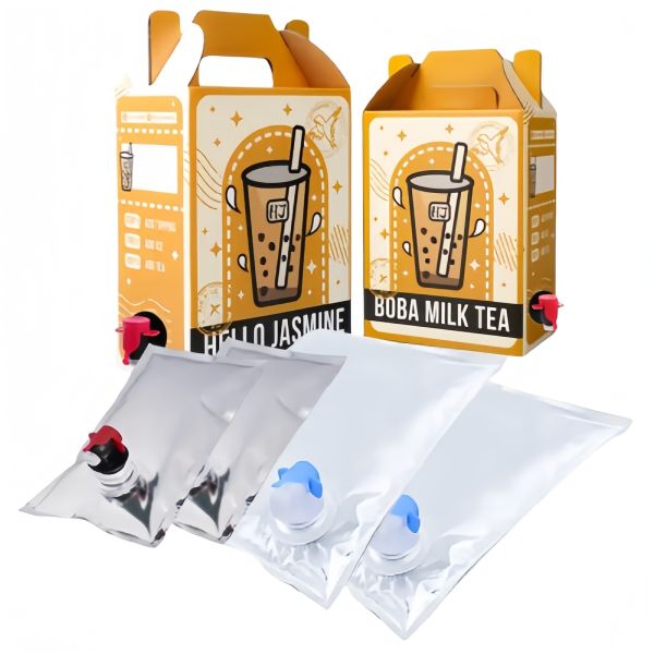 Waterproof Bag In Box Packaging Environmentally Friendly Alkali Resistance BIB Packaging