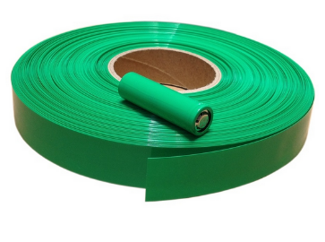 Зеленый электрический трубопровод сокращения жары полиолефина 600v обруча 30mm сокращения