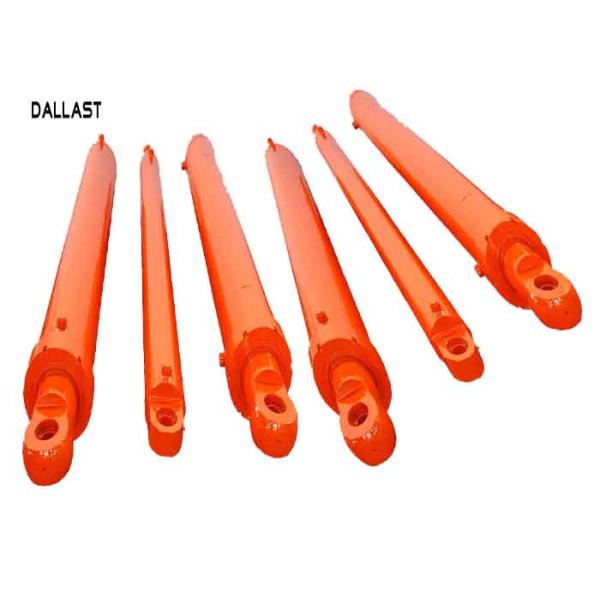 Movimiento largo Ram Chrome Rod Double Acting hidráulico del pequeño pistón para la construcción