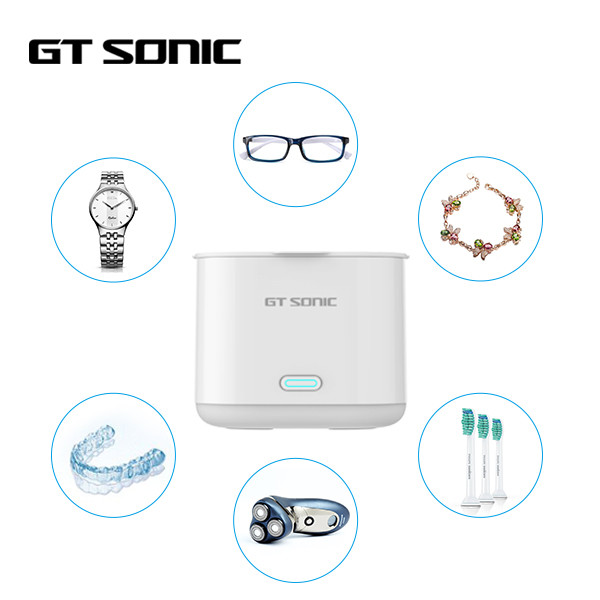 Том уборщика 180мл портативного небольшого светлого куба ультразвуковой зубоврачебный для контактных линзов