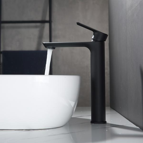 Solid Brass Wash Basin Accessories Vessel Single Handle Mixer Tap Tall