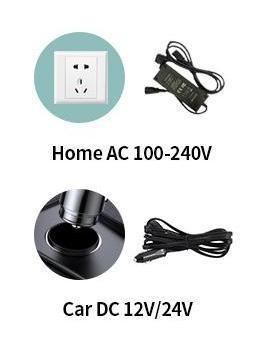Modo de refrigeração Refrigerador 12V Portátil 50L frigorífico solar para acampamento caminhão RV barco