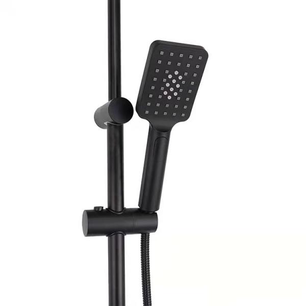 Rainfall Magnetic ABS Plastic Water Saving Square Ceiling Shower Head for Bathroom Faucet Accessory