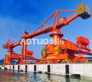 déchargeur mobile orbital de vis de 500DWT-100000DWT efficace favorable à l
