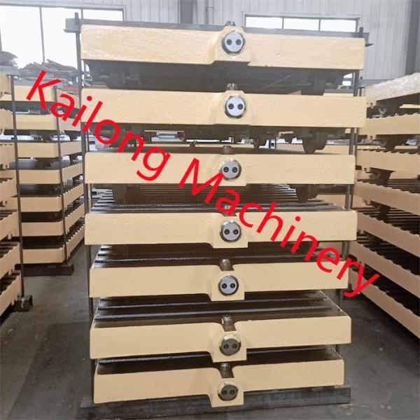 High Precision Pallet Bogie For Automatic High Pressure Moulding Line