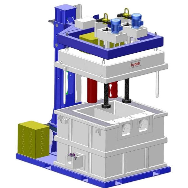 Three-phase Four-wire Aluminium Degassing Machine with 10 KW Power Consumption and Adjustable Degassing Time 0～99 Minutes