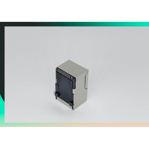 10/100 оснований - плата Джека локальных сетей штепсельной вилки 100М СМТ ТС модульная ВВЕРХ ПО 12 - Пин с соединителем и трансформатором СИД РДЖ45