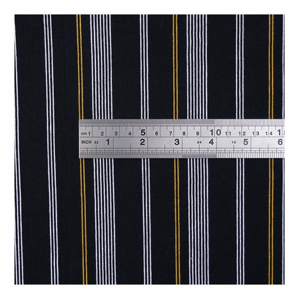 Tissu tricoté à rayures pour T-shirt