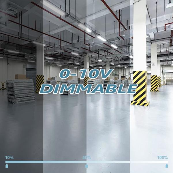 Warehouse Dimmable LED High Bay Lighting 400W Suspended Installation