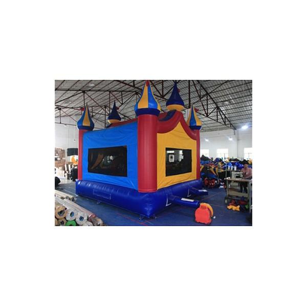 Bright Color Inflatable Backyard Bounce House For Kids 4.75 * 4.75 * 4.25m