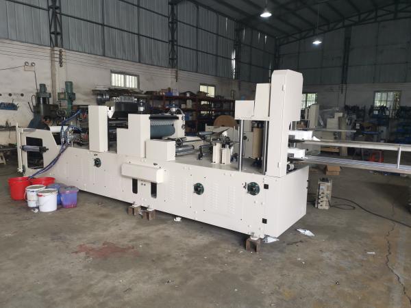 Fully Automatic Napkin Folding Machine / Napkin Production Machine 1000~1500 Pieces/Min