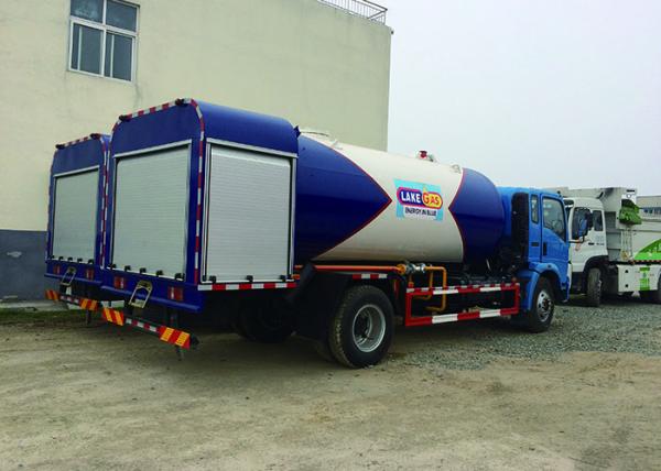 High Safety Standard 4x2 Chassis LPG Dispenser Truck 3700mm Wheel Base