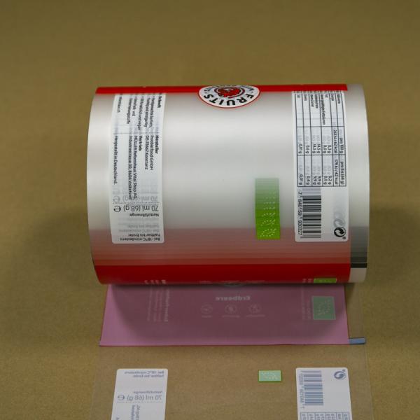 Eco-Friendly Matte Roll Film For Household Products Packaging Customizable Color Printing Transparent