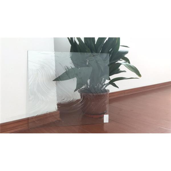Baroque Style Decorative Patterned Glass Acid Resistant Anti Corrosion