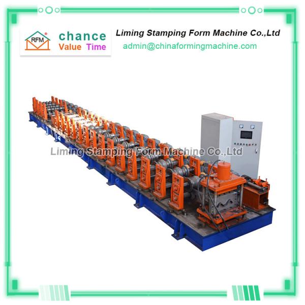 Steel Highway Guardrail Roll Forming Machine L4320mm