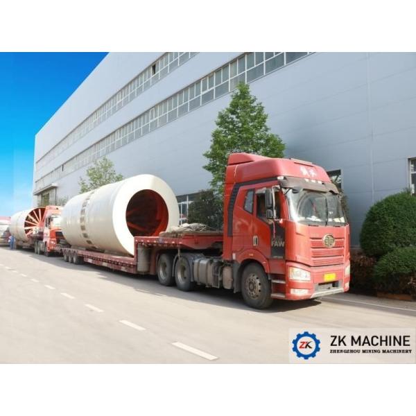 Industrial Nickel Ore Rotary Dryer With 30T/H Drying Capacity