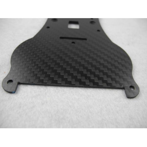 Corte do CNC da fibra do carbono da espessura 2.5mm 3mm 4mm do chassi do zangão - furando