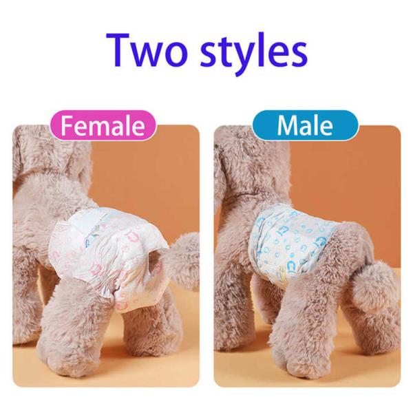 Des couches pour animaux de compagnie Starhong - Grandes tailles, absorption supérieure, tissu non tissé