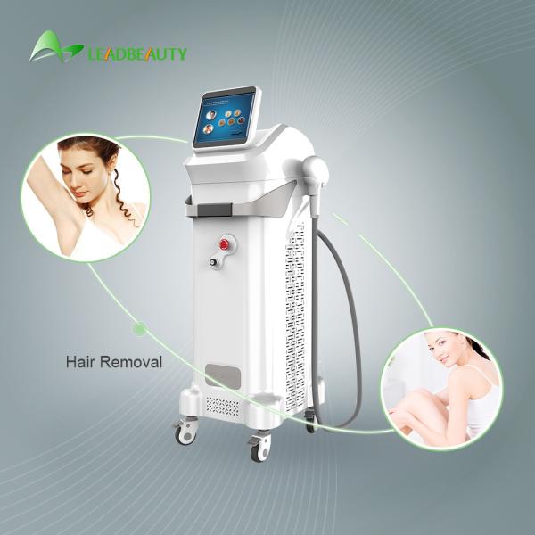 Non-invasive 800W high output power pain free diode laser hair removal machine