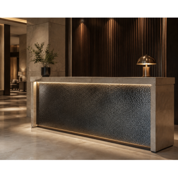 Pebble Grain Embossed Scratch-Resistant Stainless Steel Sheet with Custom Sizes for Decorative Cladding