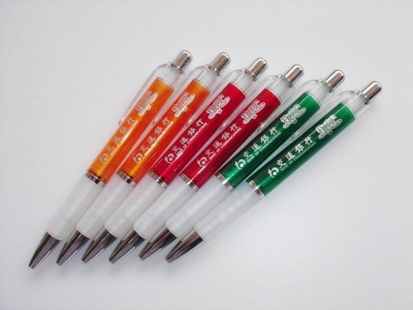 Click Plastic Ball Pen Wholesale Customized Promotion Low Price Logo Ball-Point Pen