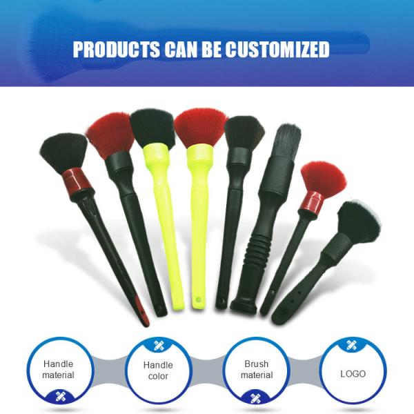 Щетка высококачественного автомобиля щетинки свиньи цены по прейскуранту завода-изготовителя детализируя и щетка чистки автомобиля