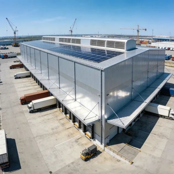 Q355B Steel Frame Prefabricated Steel Building with 50-Year Durability and Seismic Resistance