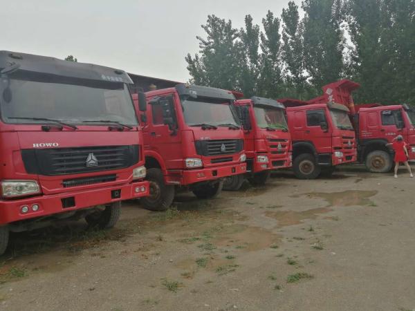 6*4 EURO III 1000Nm Used Dump Truck  Diesel 375hp Left Hand Drive