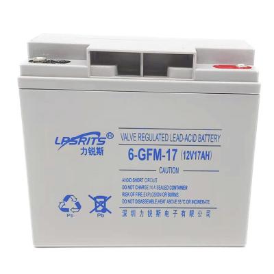 A válvula de LIRUISI 6-GFM-17Ah 12V17Ah selou a bateria acidificada ao chumbo de UPS