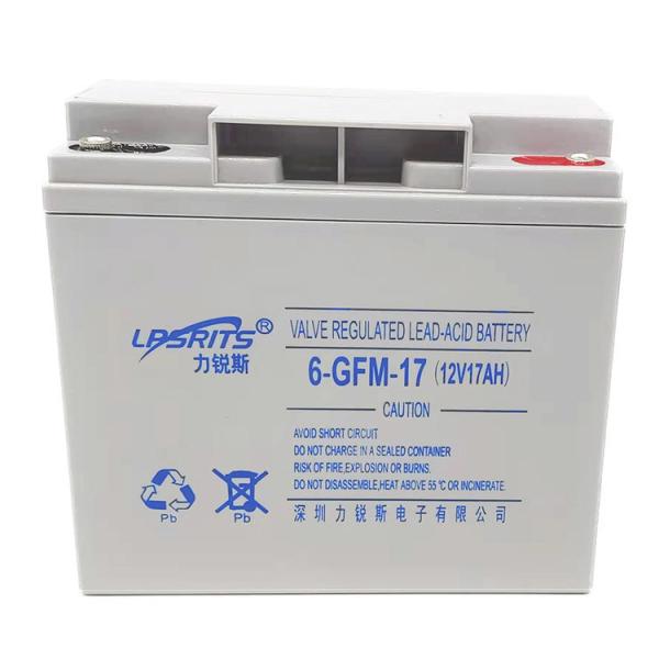 A válvula de LIRUISI 6-GFM-17Ah 12V17Ah selou a bateria acidificada ao chumbo de UPS