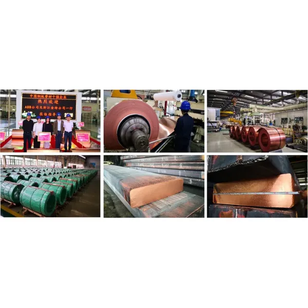 Extruded Technique 1000 Series Grade Electroplated Surface Transformer Copper Foil for High Conductivity