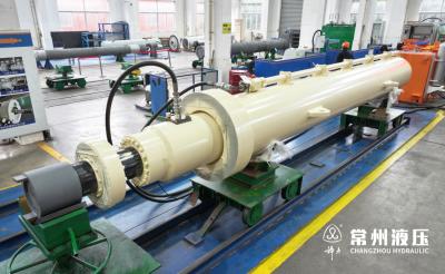 Customized Hydraulic cylinders of heavy equipment as your requirements ，manufacturer of  the piston rod with HVOF coating