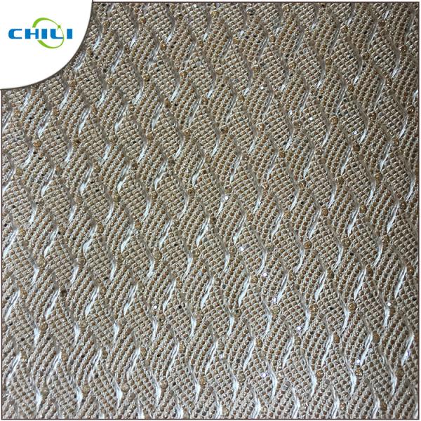 Glitter leather with mesh and new ZARINA