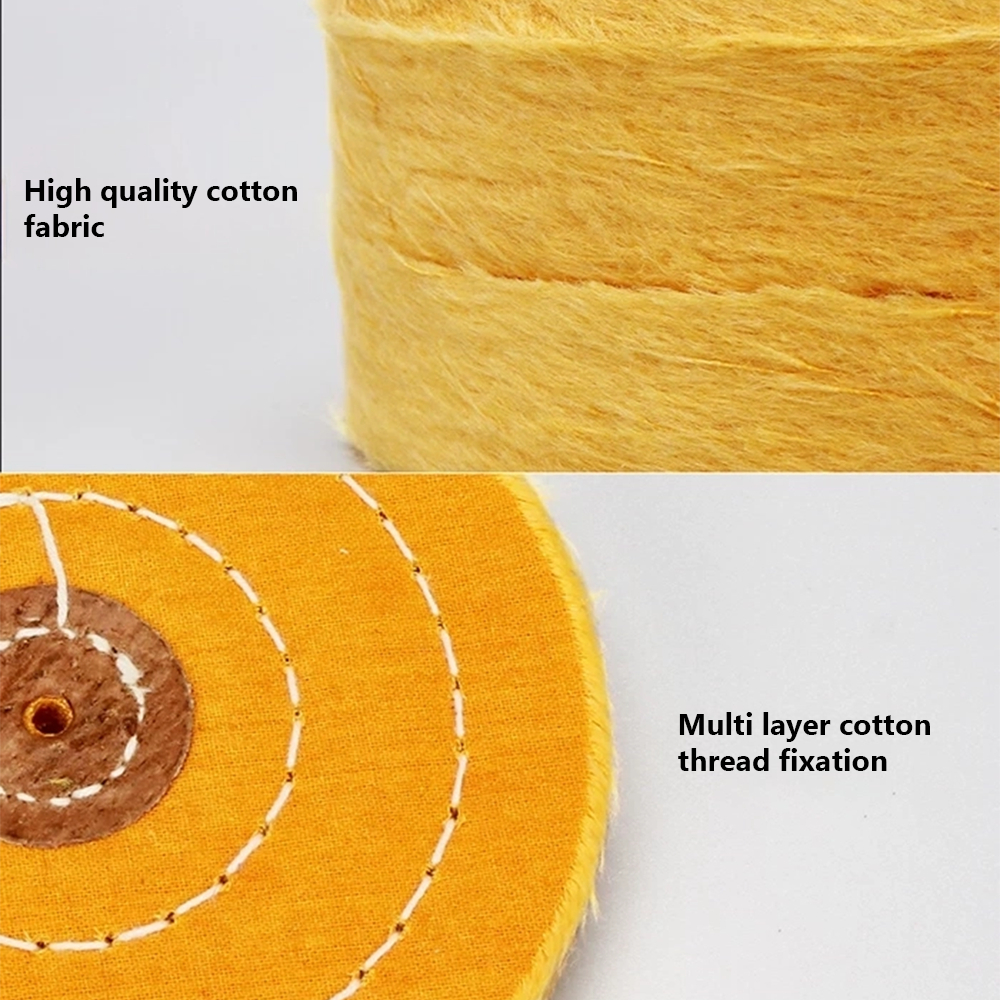 High-Precision Durable Ergonomic Cloth Wheel for Jewelry Polishing and Buffing