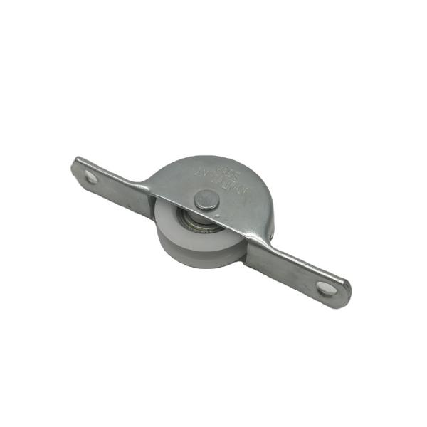 Aluminium Door And Window Accessories 24mm U Groove Nylon Pulley Wheel Iron Wheel Sliding Steel Door Wheels