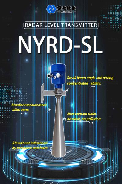 26 GHz Radar niveau Mètre Capteur de niveau Transmetteur Outil de mesure de l'eau liquide Dispositif de mesure de surveillance