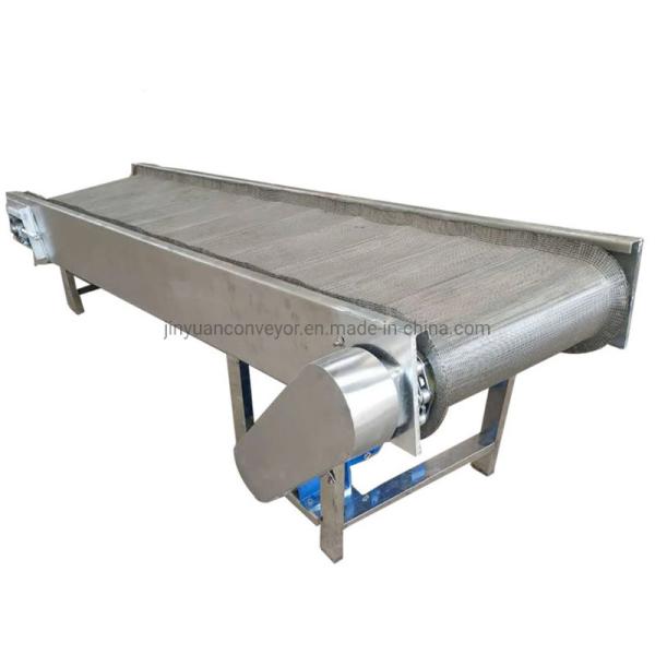 304 Stainless Steel Mesh Belt Chain Plate Conveyor for Food Sale
