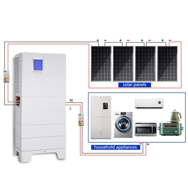 Hybrid MPPT Home Energy Storage Battery Solar Charge Controller 10KW Inverter