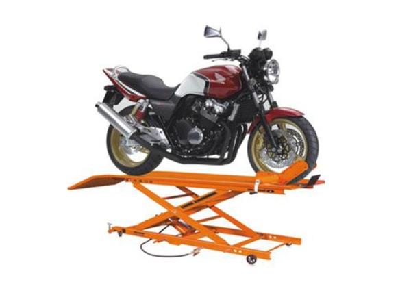 MET Pneumatic Motorcycle Lift Scissor Structure Pneumatic Motorcycle Lift Table Capacity 500Kg